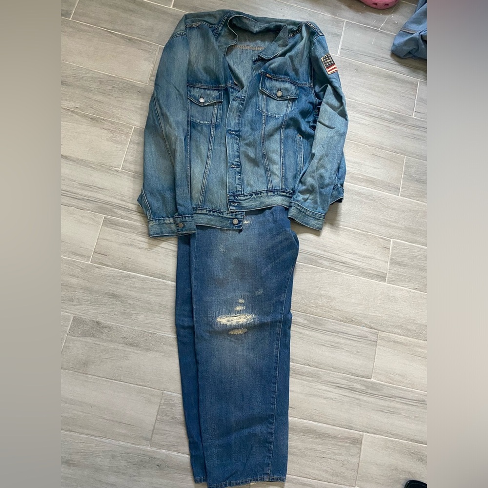 Polo Ralph Lauren shirt & jeans set